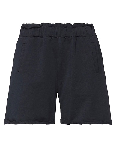 ALESSIA SANTI Shorts & Bermuda Midnight blue 100% Cotton