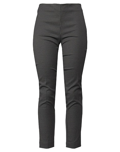 ROSSOPURO Casual trouser Black 52% Polyester, 28% Cotton, 14% Polyamide, 6% Elastane