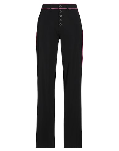 DONDUP Casual trouser Black 79% Recycled polyamide, 21% Elastane