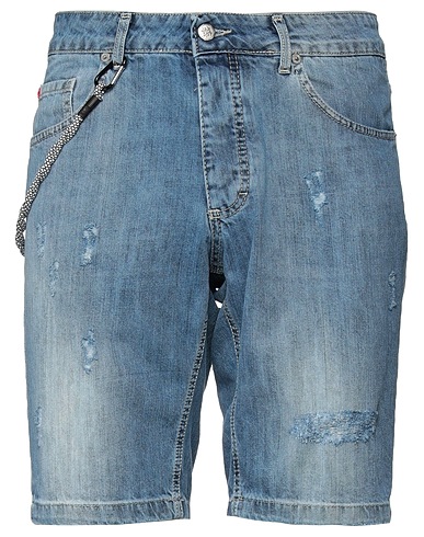 SQUAD² Denim shorts Blue 100% Cotton