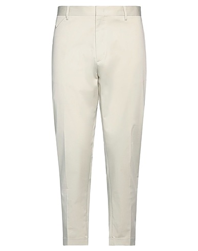 LOW BRAND Casual trouser Light grey 97% Cotton, 3% Elastane