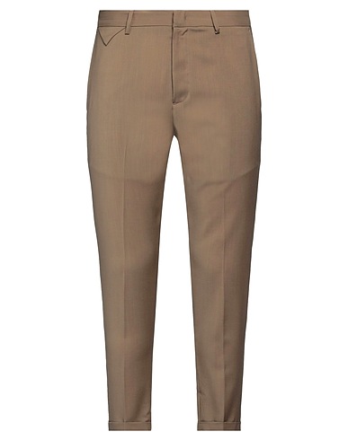 LOW BRAND Casual pants Camel 100% Virgin Wool