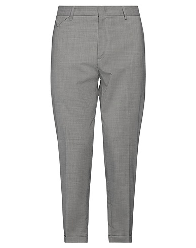LOW BRAND Casual trouser Light grey 100% Virgin Wool