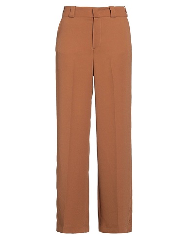 MERCI ITALIA Casual pants Brown 100% Polyester