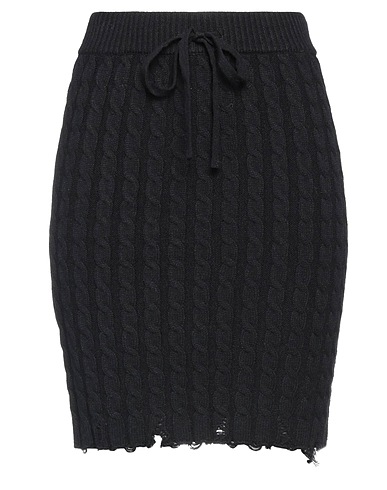 PINKO Mini skirt Black 52% Viscose, 28% Polyester, 20% Polyamide