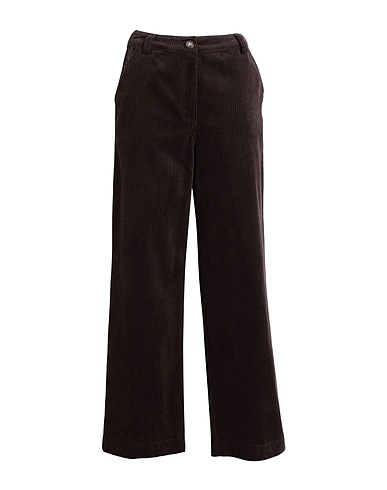 TOPSHOP Casual pants Dark brown 100% Cotton