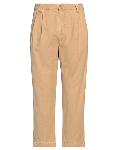 OFFICINA 36 Casual trouser Camel 100% Cotton