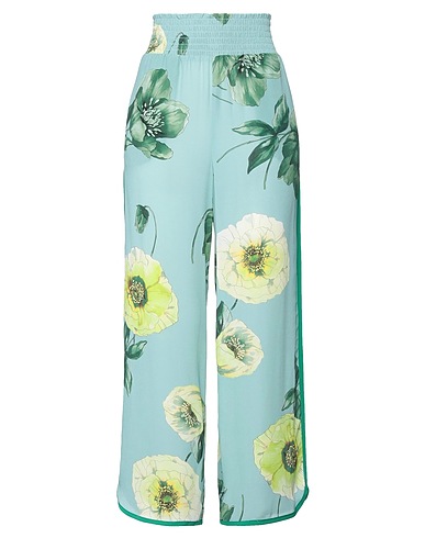 PINKO Casual trouser Sky blue 100% Viscose, Polyester