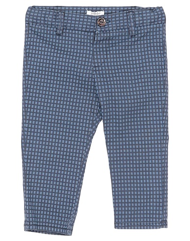 LE BEBÉ Casual trouser Slate blue 100% Cotton