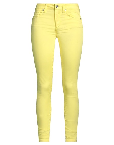 LIU •JO Pantalon en jean Jaune 67% Coton, 29% Polyester, 4% Élasthanne