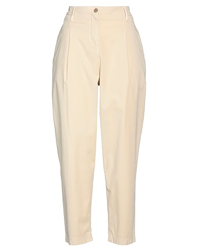 NIŪ Casual trouser Beige 97% Cotton, 3% Elastane