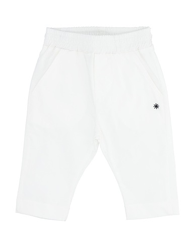 MANUEL RITZ Pantalone Bianco 97% Cotone, 3% Elastan