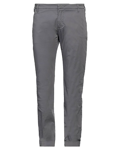 ENTRE AMIS Casual trouser Grey 97% Cotton, 3% Elastane