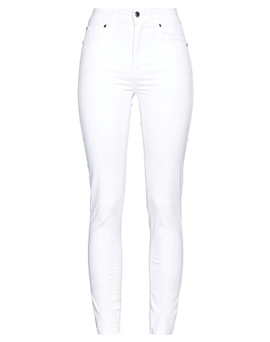 SILVIAN HEACH Casual trouser White 97% Cotton, 3% Elastane