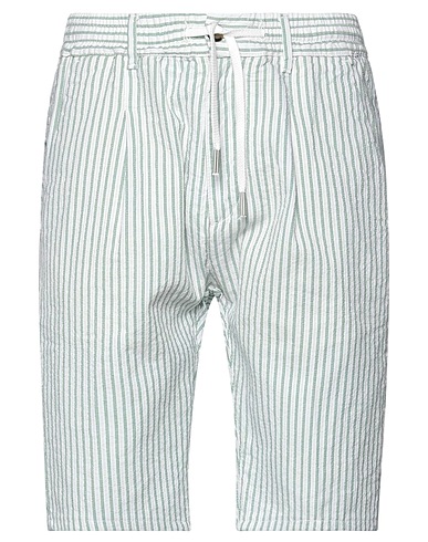 CRUNA Shorts & Bermuda Light green 54% Cotton, 45% Polyester, 1% Elastane