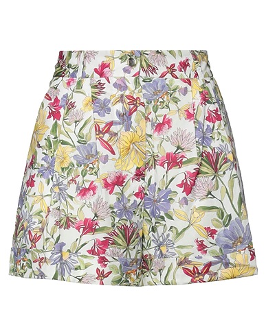 MERCI ITALIA Shorts & Bermuda Green 98% Cotton, 2% Elastane