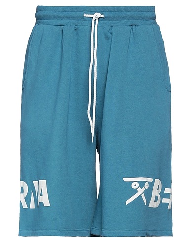 BERNA Shorts & Bermuda Slate blue 100% Cotton