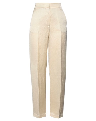 ANTONELLI Casual pants Beige 72% Linen, 28% Viscose