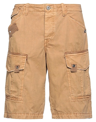 BERNA Shorts & Bermuda Camel 100% Cotton