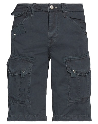 BERNA Shorts & Bermuda Midnight blue 100% Cotton
