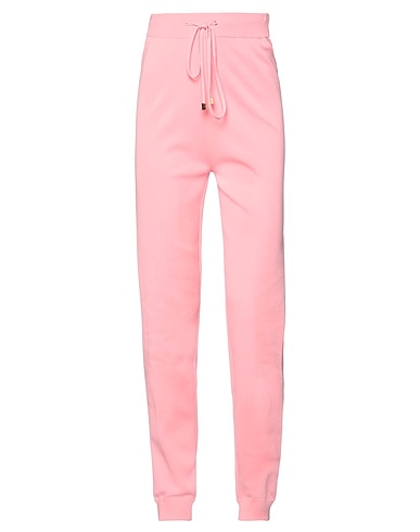 ELISABETTA FRANCHI Casual pants Pink 69% Cotton, 31% Polyamide