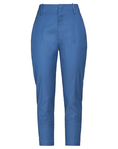 MERCI ITALIA Casual pants Slate blue 54% Polyester, 44% Viscose, 2% Elastane