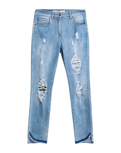NENETTE Pantaloni jeans Blu 98% Cotone, 2% Elastan
