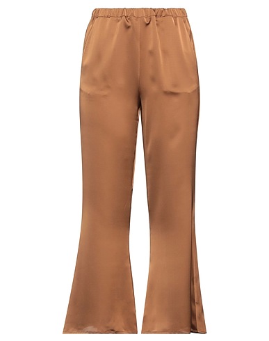 MERCI ITALIA Casual trouser Brown 100% Polyester