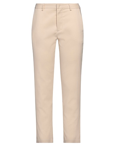 MERCI ITALIA Casual pants Ivory 75% Cotton, 22% Nylon, 3% Elastane