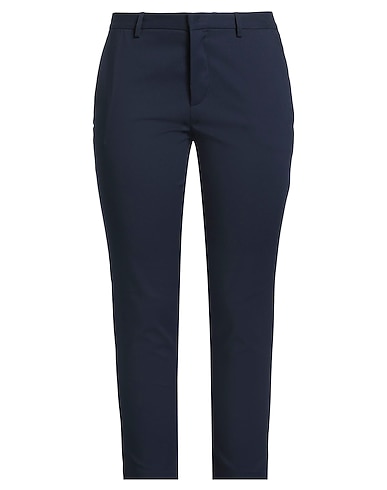 MERCI ITALIA Casual pants Midnight blue 75% Cotton, 22% Nylon, 3% Elastane