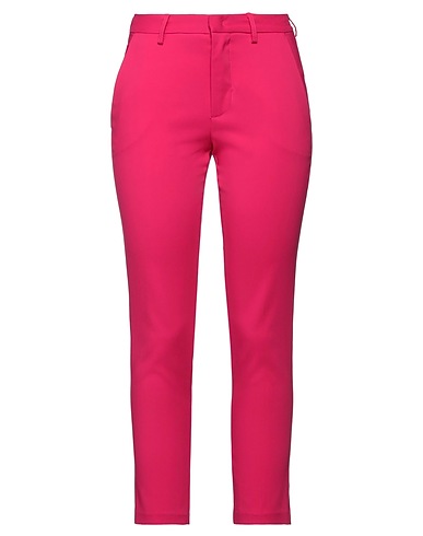 MERCI ITALIA Casual trouser Fuchsia 75% Cotton, 22% Nylon, 3% Elastane