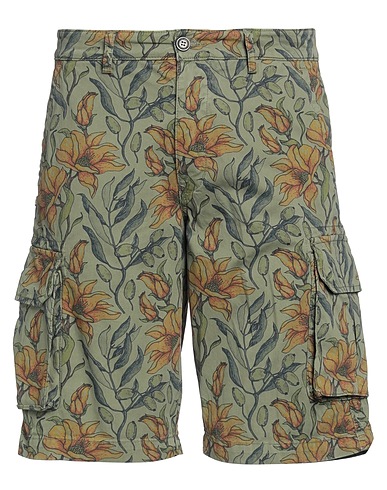 40WEFT Shorts & Bermuda Military green 100% Cotton