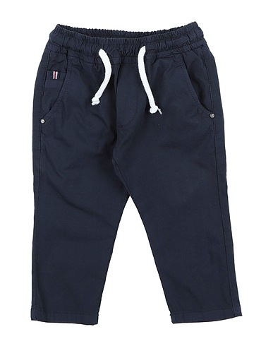 PEUTEREY Casual trouser Navy blue 98% Cotton, 2% Elastane