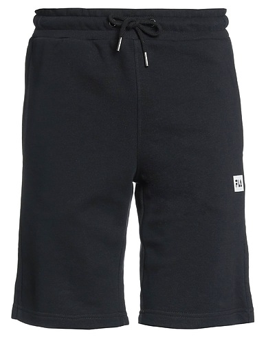 FILA ショートパンツ＆バミューダパンツ ブラック コットン 80% / ポリエステル 20%