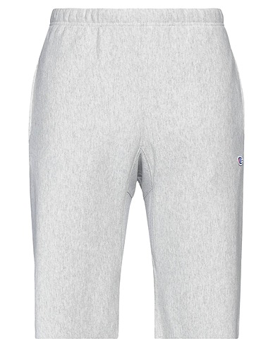 CHAMPION ショートパンツ＆バミューダパンツ ライトグレー コットン 65% / ポリエステル 35%