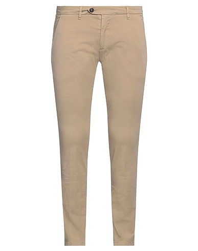 ROŸ ROGER'S Casual pants Sand 97% Cotton, 3% Elastane