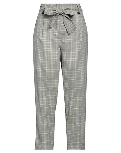 I BLUES Casual pants Black 64% Polyester, 34% Viscose, 2% Elastane