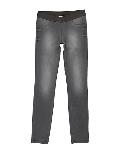 PINKO UP Denim trousers Grey 65% Cotton, 31% Polyester, 4% Elastane