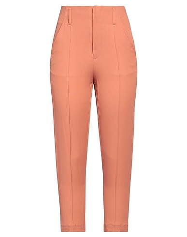 DONDUP Casual trouser Coral 57% Acetate, 43% Silk