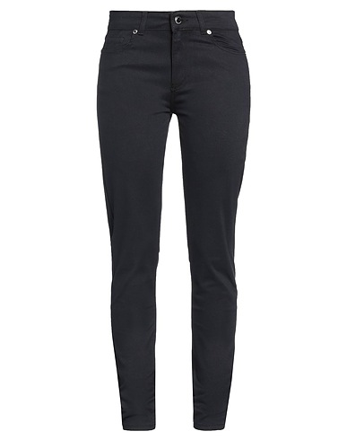 SILVIAN HEACH Casual trouser DENIM Black 98% Cotton, 2% Elastane