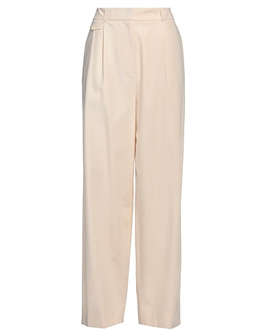 SAMSØE Φ SAMSØE Casual trouser Cream 94% Cotton, 6% Elastane