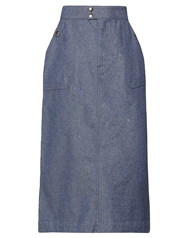 LE MONT ST MICHEL Gonna jeans Blu 74% Cotone riciclato, 23% Poliestere, 3% Altre Fibre