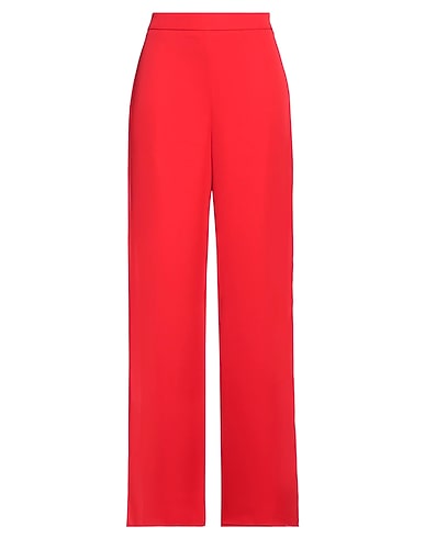 CAMILLA Milano Casual pants Red 100% Polyester, Elastane