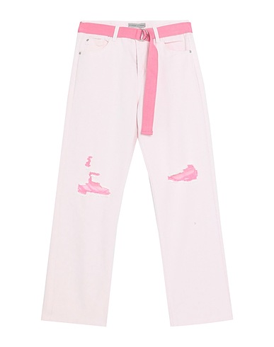 BOUTIQUE de la FEMME Casual trouser Pink 90% Cotton, 10% Polyester