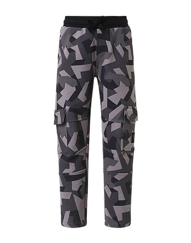 NORTH SAILS Casual trouser Camouflage trousers Midnight blue 80% Cotton, 20% Polyester