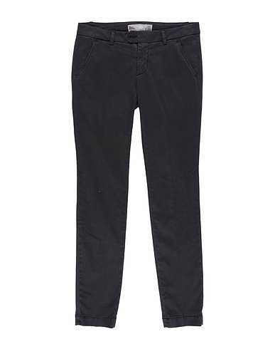 ROŸ ROGER'S Casual trouser Charcoal 57% Lyocell, 40% Cotton, 3% Elastane