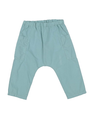 BABE & TESS Casual pants Pastel blue 100% Cotton