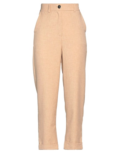 ZAHJR Casual trouser Beige 100% Polyester