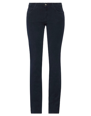 FRACOMINA Casual pants JEANS Blue 97% Cotton, 3% Elastane