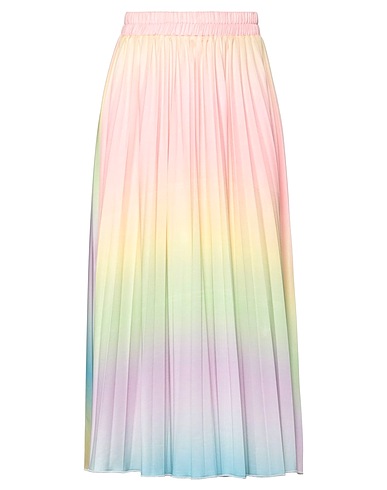 NO SECRETS Midi skirt Light green 95% Polyester, 5% Elastane